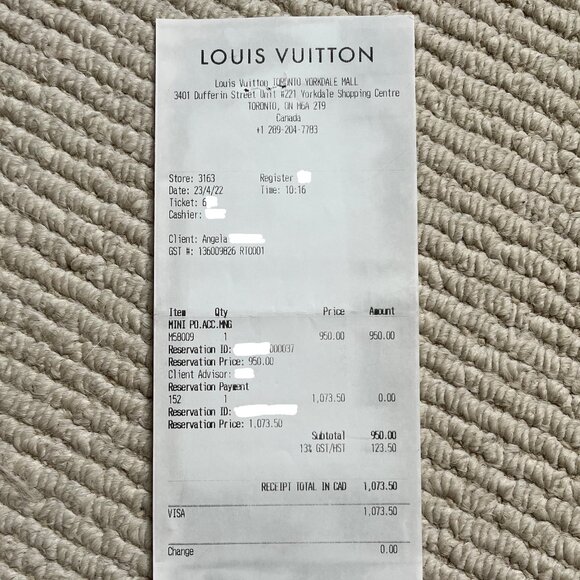 Louis Vuitton Mini Pochette Monogram - Authentic - Picture 17 of 17